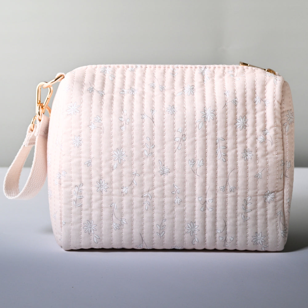 Tiny Orchard Quilted Pouch - DITSY FLORAL